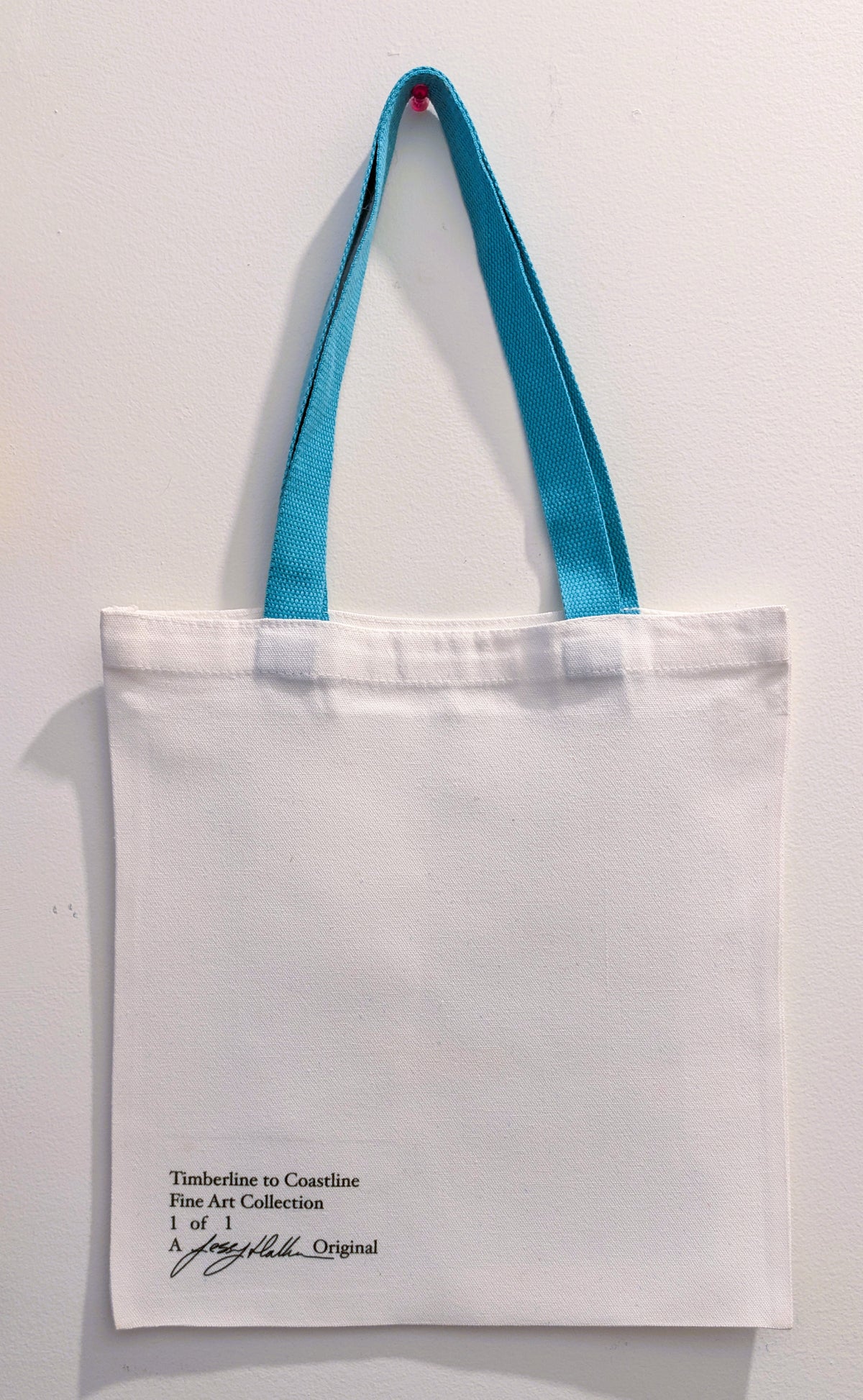 1 of 1 Original Sustainable Artwork Canvas Tote Bag - Mother Moose