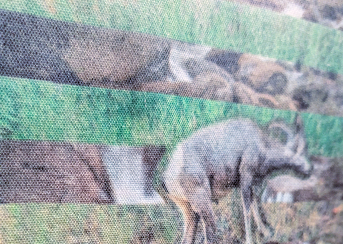 1 of 1 Original Sustainable Artwork Canvas Tote Bag - Mountain Lambs