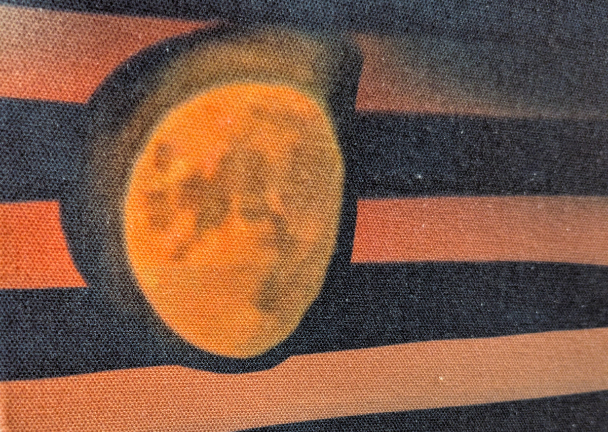 1 of 1 Original Sustainable Artwork Canvas Tote Bag - Halloween Moon
