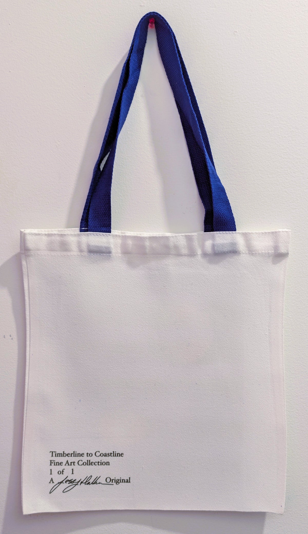1 of 1 Original Sustainable Artwork Canvas Tote Bag - Halloween Moon